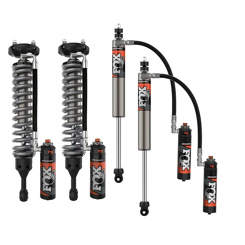 FOX Performance Elite 2.5 Reservoir Adjustable Valving Shock Kit 0-2" Lift 883-06-186, 883-26-117