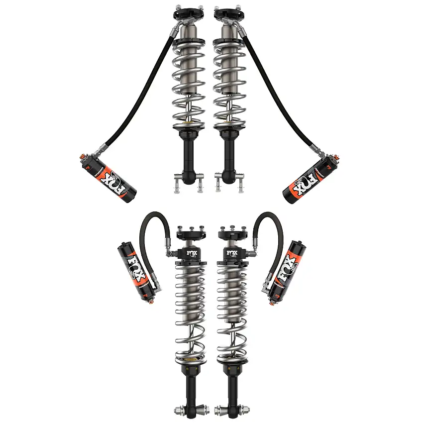 FOX Performance Elite 2.5 Reservoir Adjustable Valving Shock Kit 3.5" Lift 883-06-209, 883-06-210