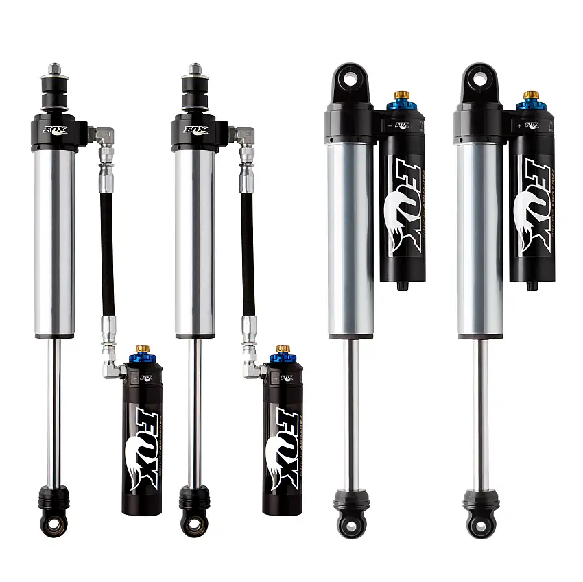 FOX Factory Race 2.5 Reservoir Adjustable Valving Shock Kit 2-3.5" Lift 883-26-011, 883-26-010