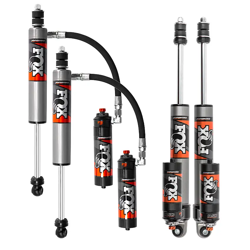 FOX Performance Elite 2.5 Reservoir Adjustable Valving Shock Kit 6" Lift 883-26-064, 883-26-067
