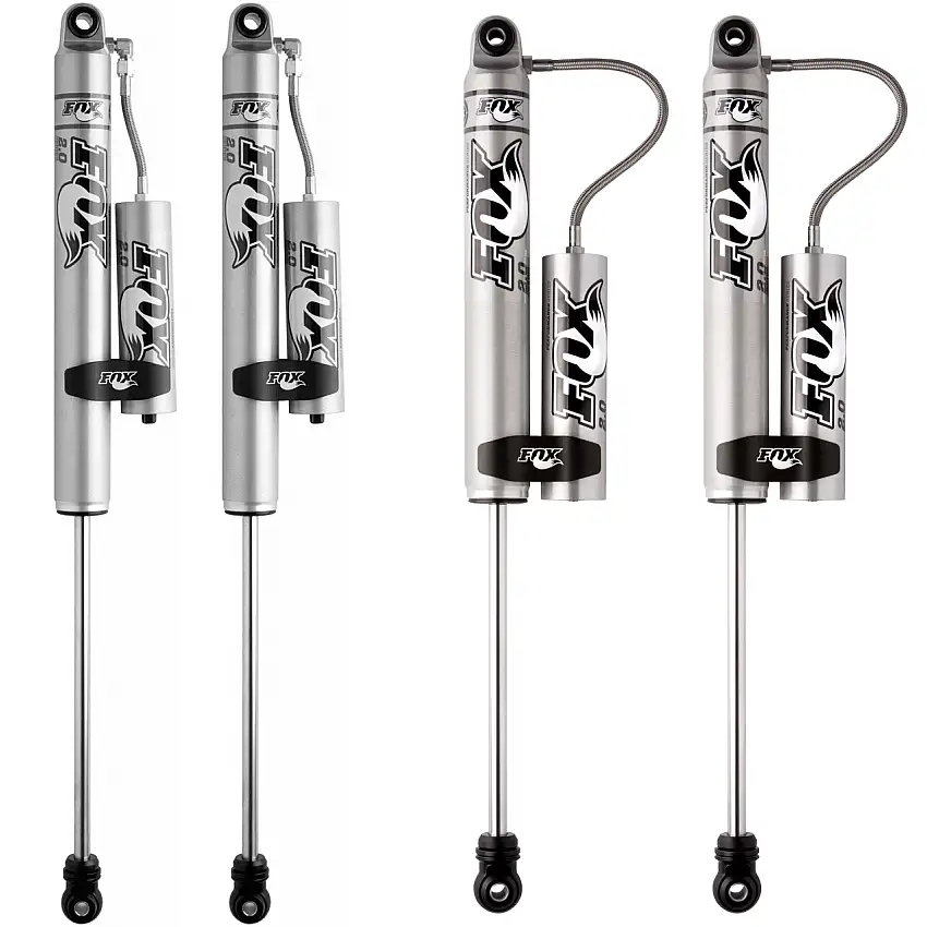 FOX Performance 2.0 Smooth Body Reservoir Shock Kit 0-1" Lift 985-24-102, 985-24-103