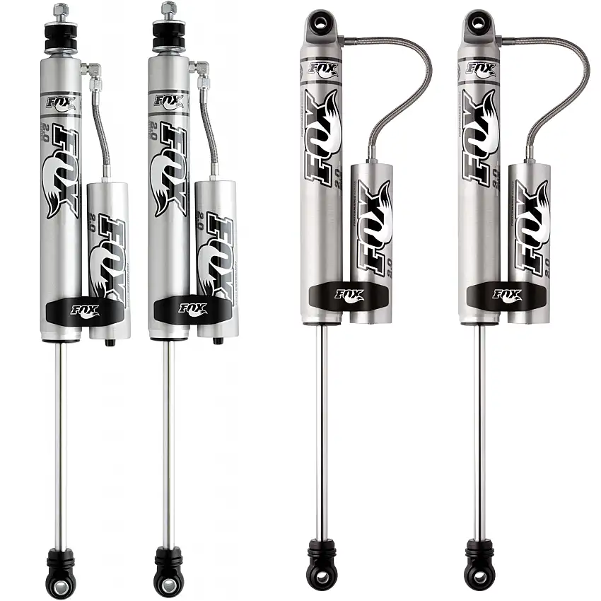 FOX Performance 2.0 Smooth Body Reservoir Shock Kit 0-1.5" Lift 985-24-120, 985-24-104