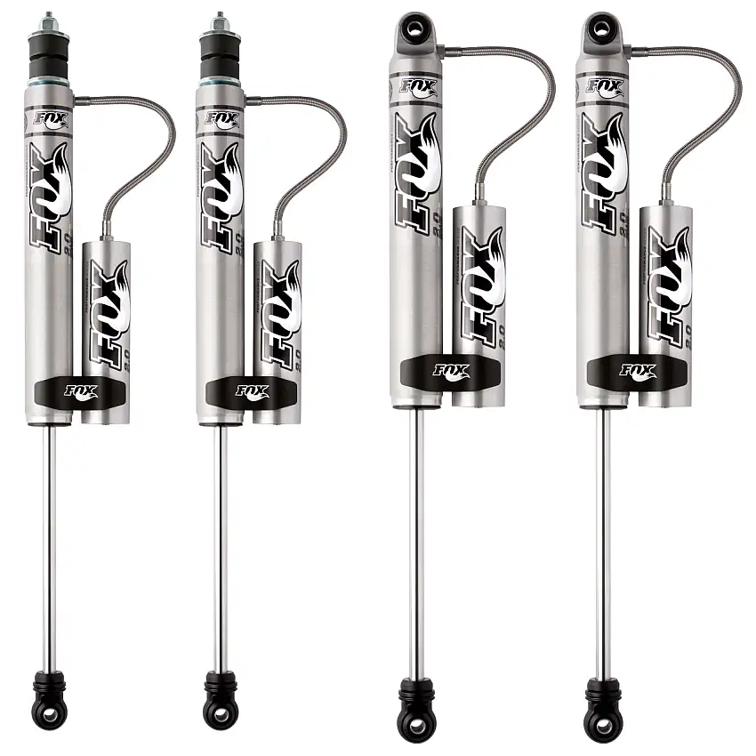 FOX Performance 2.0 Smooth Body Reservoir Shock Kit 0-1" Lift 985-24-122, 985-24-123