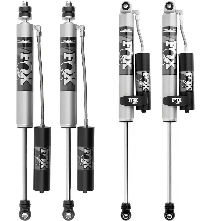 FOX Performance 2.0 Smooth Body Reservoir Shock Kit 2-3.5" Lift 985-24-162, 985-24-149