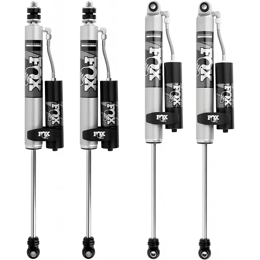 FOX Performance 2.0 Smooth Body Reservoir Shock Kit 4-6" Lift 985-24-164, 985-24-150