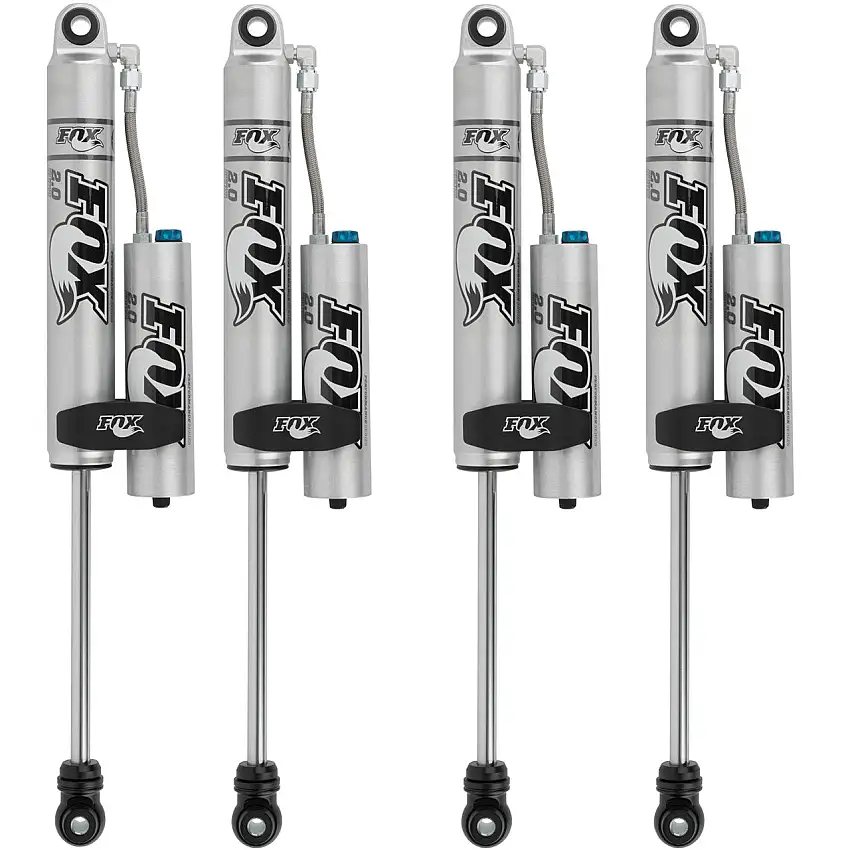 FOX Performance 2.0 Smooth Body Reservoir Adjustable Valving Shock Kit 0-1" Lift 985-26-102, 985-26-104