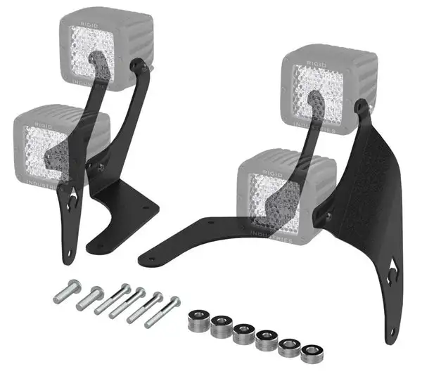 JL A-Pillar Dual LED Cube Light Mount - JL 392 / JT Mojave Artec Industries - Artec Industries - JL5612