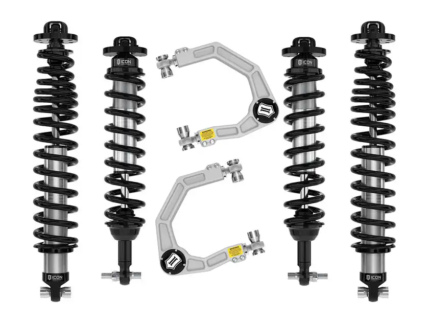ICON 2021+ Bronco Complete Suspension System Stage 3 Billet 3-4" Non-Sasquatch