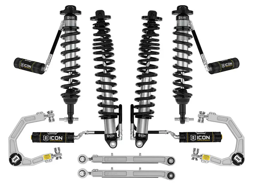 ICON 2021+ Bronco Complete Suspension System Stage 5 Billet 3-4" Non Sasquatch