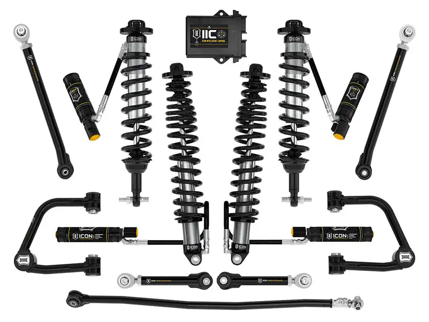 ICON 2021+ Bronco Complete Suspension System Stage 8 Tubular 3-4" Non Sasquatch