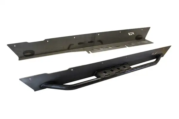 Rocker Guards w/Tube Step for Jeep LJ Unlimited with Comp Corners Standard Length Motobilt - MB1062-S - Motobilt