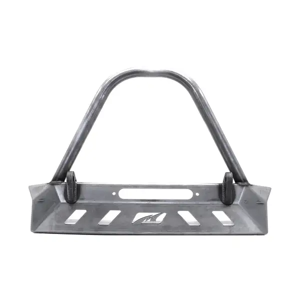 Jeep YJ TJ LJ Front Bumper W/Stinger Bare Steel Motobilt - MB1069-S - Motobilt