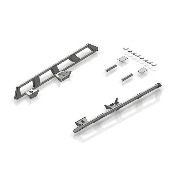 Frame Mounted Rocker Guard Long Arm Suspension for JT Motobilt - MB1259 - Motobilt