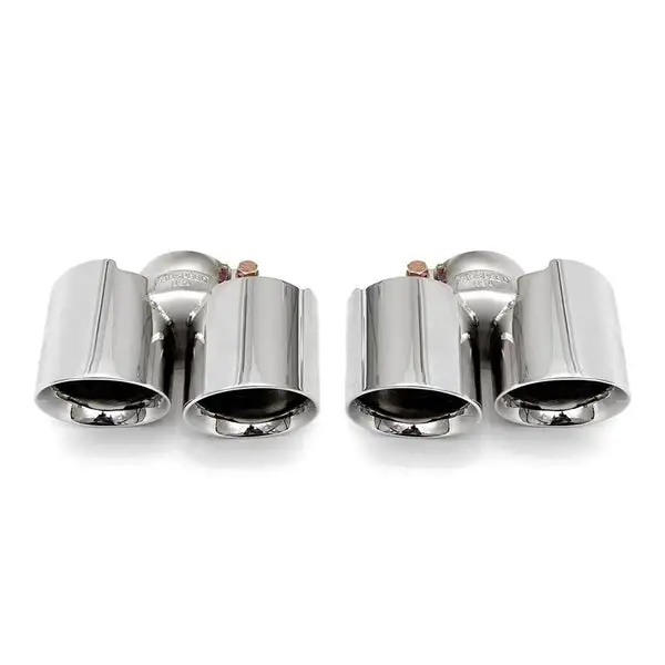 Fabspeed Porsche 997 Carrera Deluxe Quad-Style Tips (05-08) (FS.POR.997S.QDTCF)