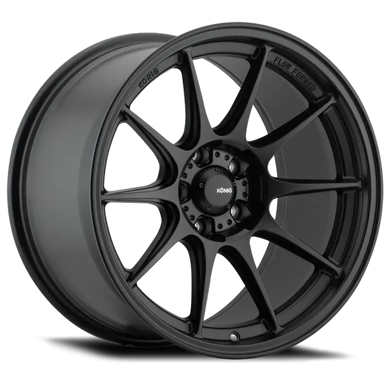 Konig Dekagram 18x8.5 5x114.3 ET45 Semi-Matte Black
