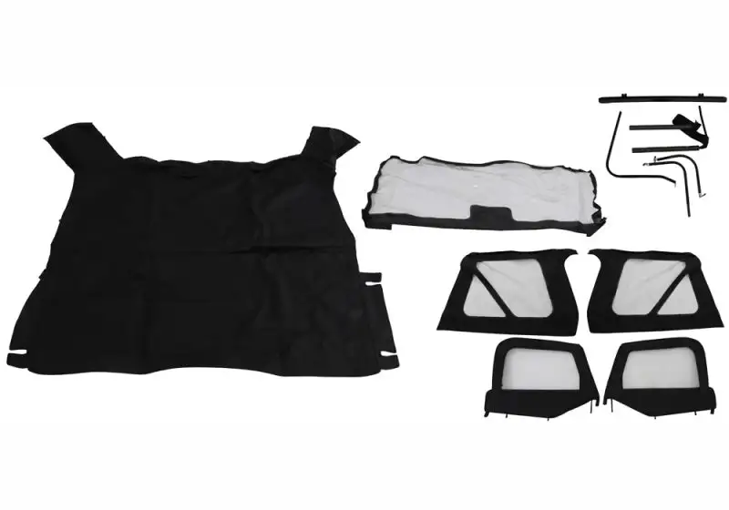 Rampage Jeep Wrangler(TJ) Complete Top - Black Diamond