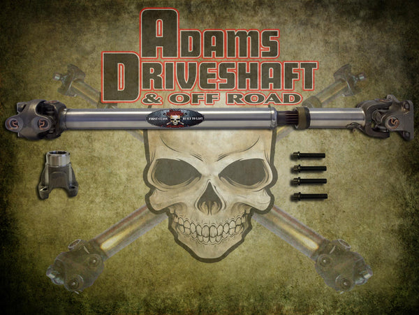 Adams Driveshaft JL Rubicon Front 1310 CV Driveshaft OEM Flange Style Extreme Duty Series - Adams Driveshaft Off Road - ASDJL-1310F-S-OEM-RUB