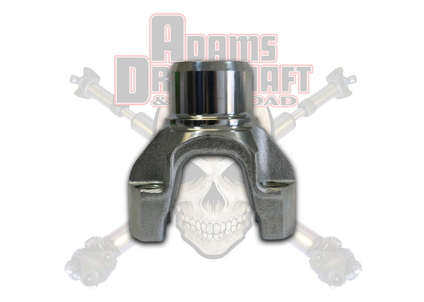 Adams Forged Jeep JT Front 1350 Series Half Round CV Transfer Case Yoke - Adams Driveshaft Off Road - ASDFJTF-PMCV01