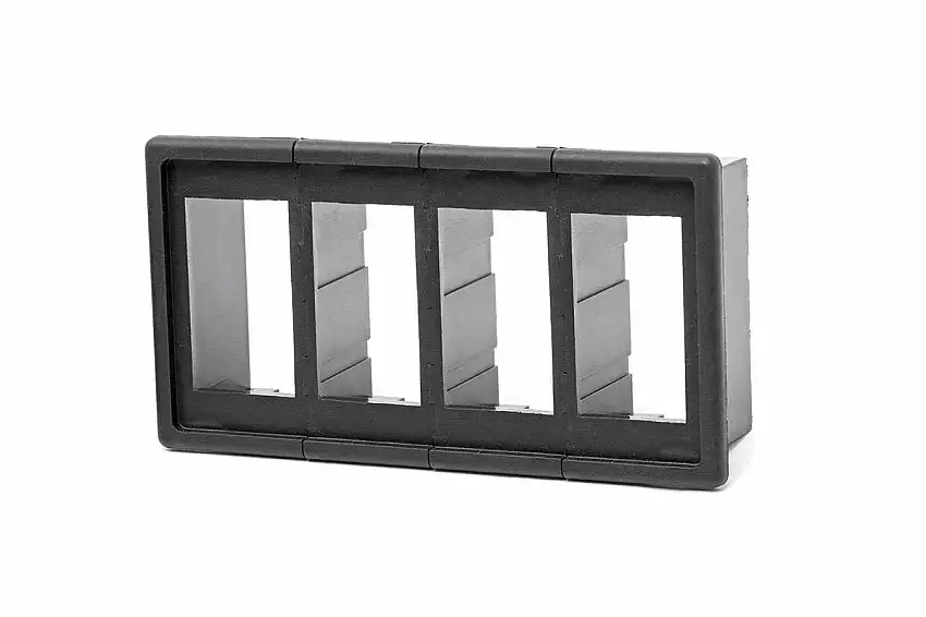 Auxiliary Switch Bezel; Quad 709B-4