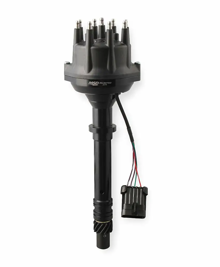 Black for Chevy Small / Big Block Dual Sync Distributor - 23753