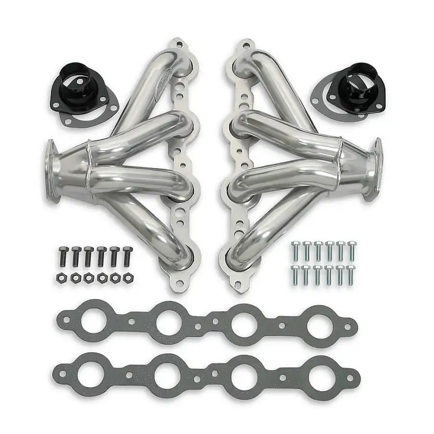Block Hugger Header Hooker - Ceramic Coated 2313HKR