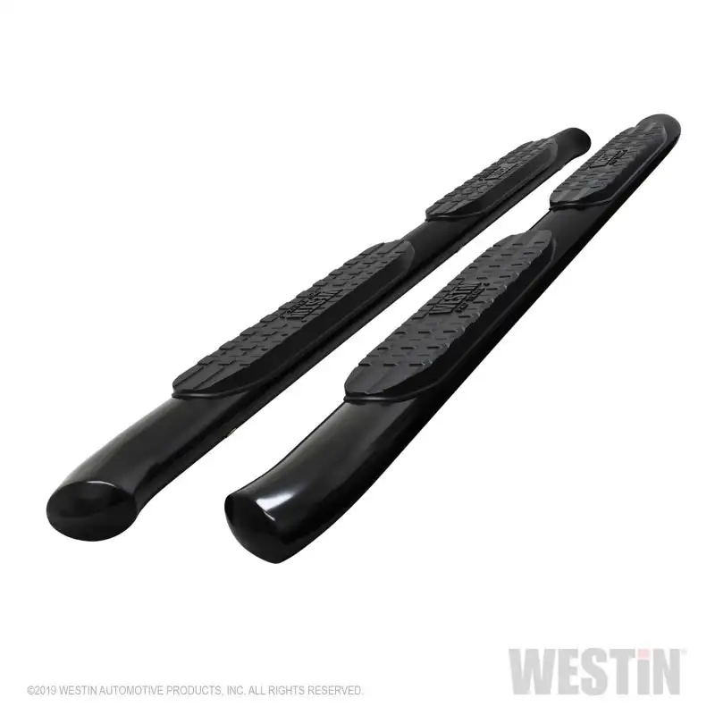 Westin 05+ Toyota Tacoma Access Cab PRO TRAXX 4 Oval Nerf Step Bars - Blk