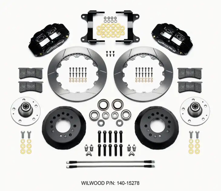 Wilwood Narrow Superlite 6R Front Hub Kit 12.88in 82-92 Camaro//Firebird
