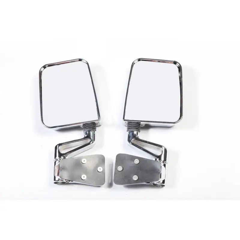 Rugged Ridge Jeep Wrangler YJ/TJ Chrome Dual Focus Door Mirror Kit