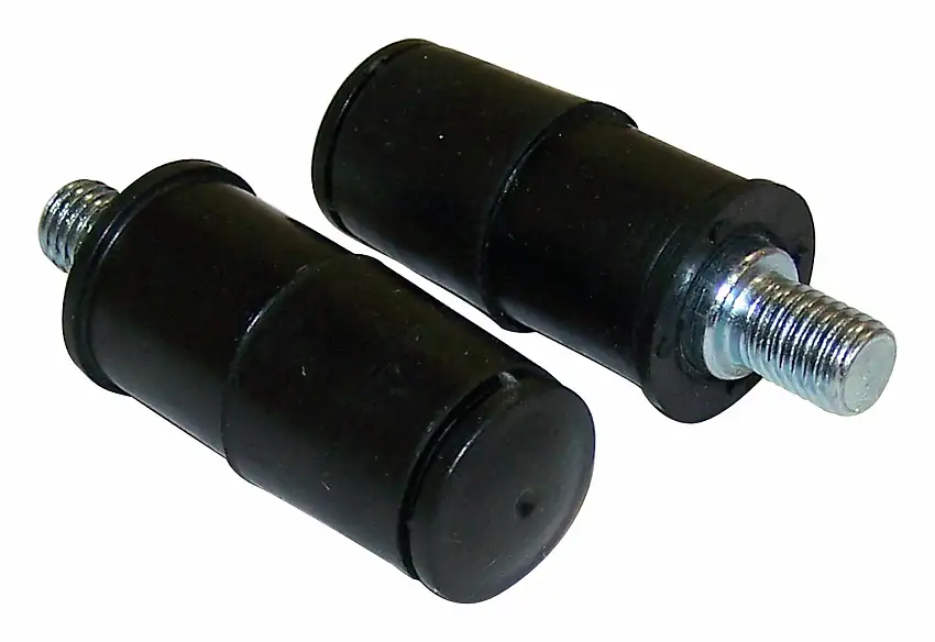 Crown Automotive - Metal Black Brake Caliper Pin Kit - 5011981AA