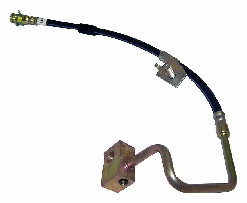 Crown Automotive - Metal Black Brake Hose - 52007401