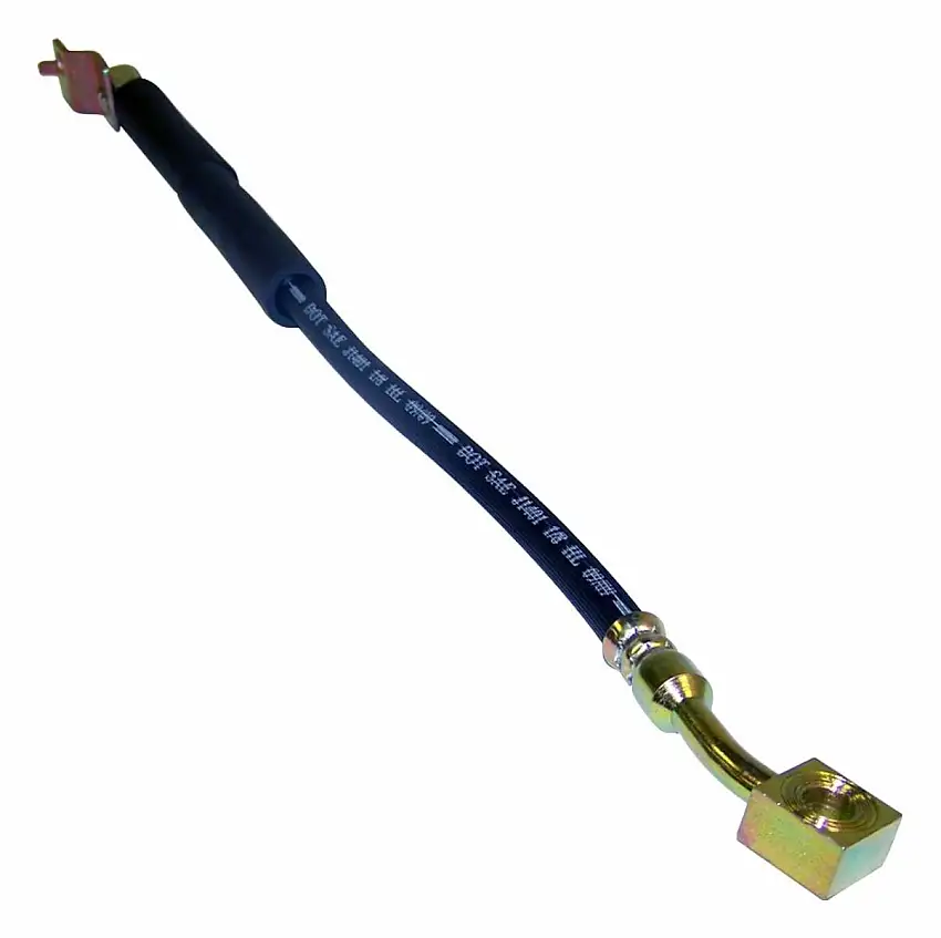 Crown Automotive - Metal Black Brake Hose - 52008674