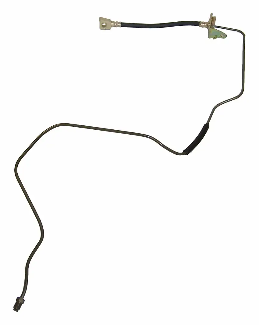 Crown Automotive - Metal Black Brake Hose - 52128430AC