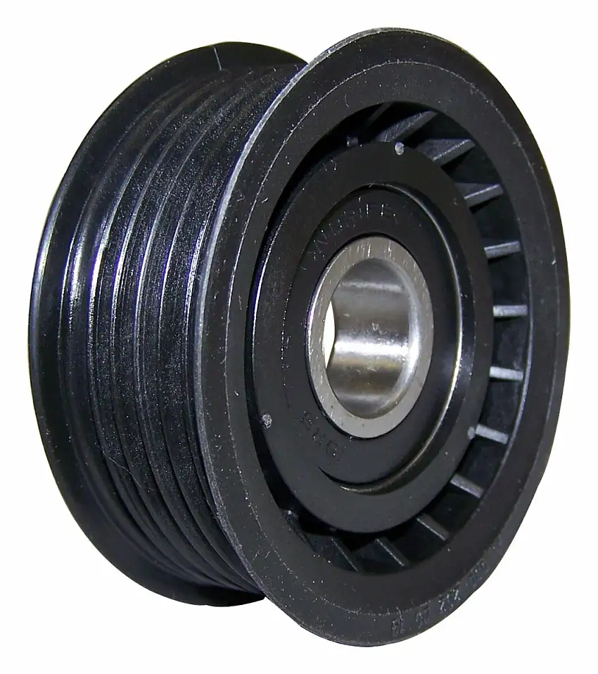 Crown Automotive - Metal Black Drive Belt Tensioner Pulley - 5080246AA
