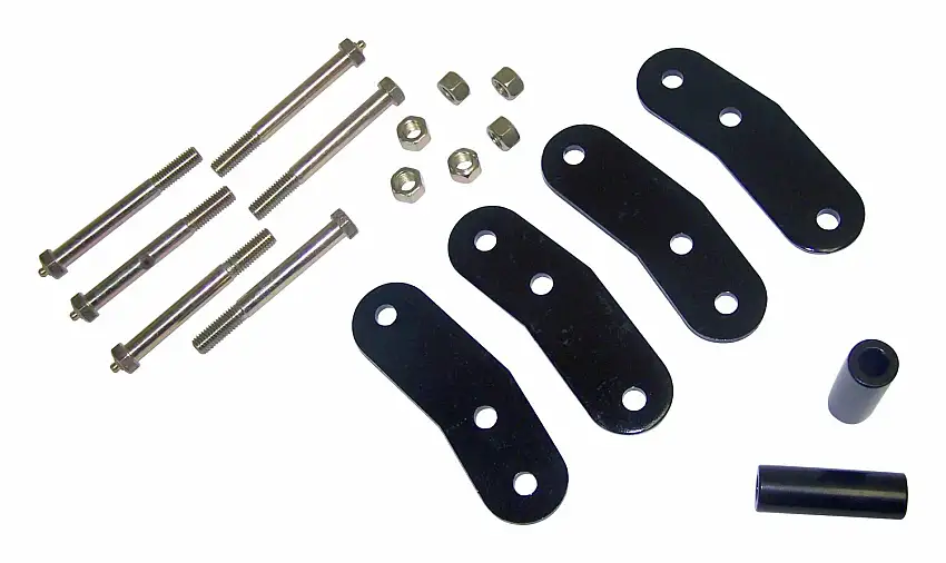 Crown Automotive - Metal Black HD Shackle Kit - SE04