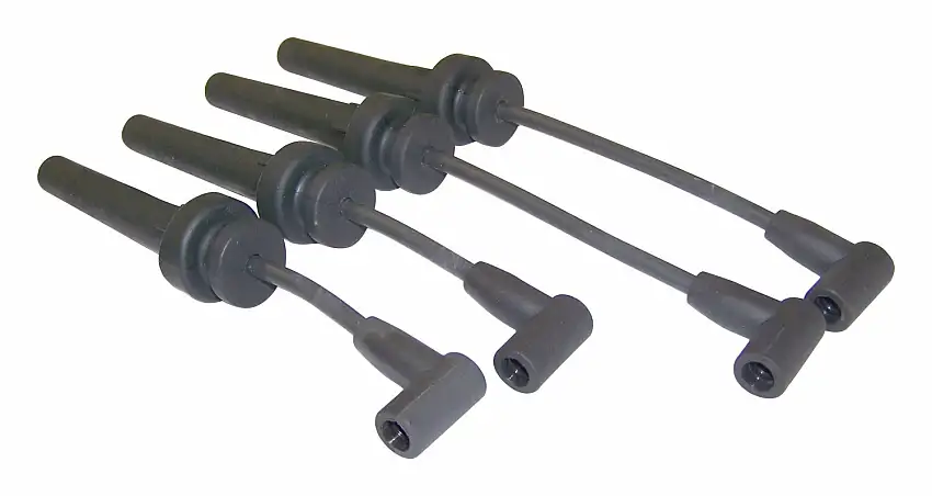 Crown Automotive - Metal Black Ignition Wire Set - 4773841