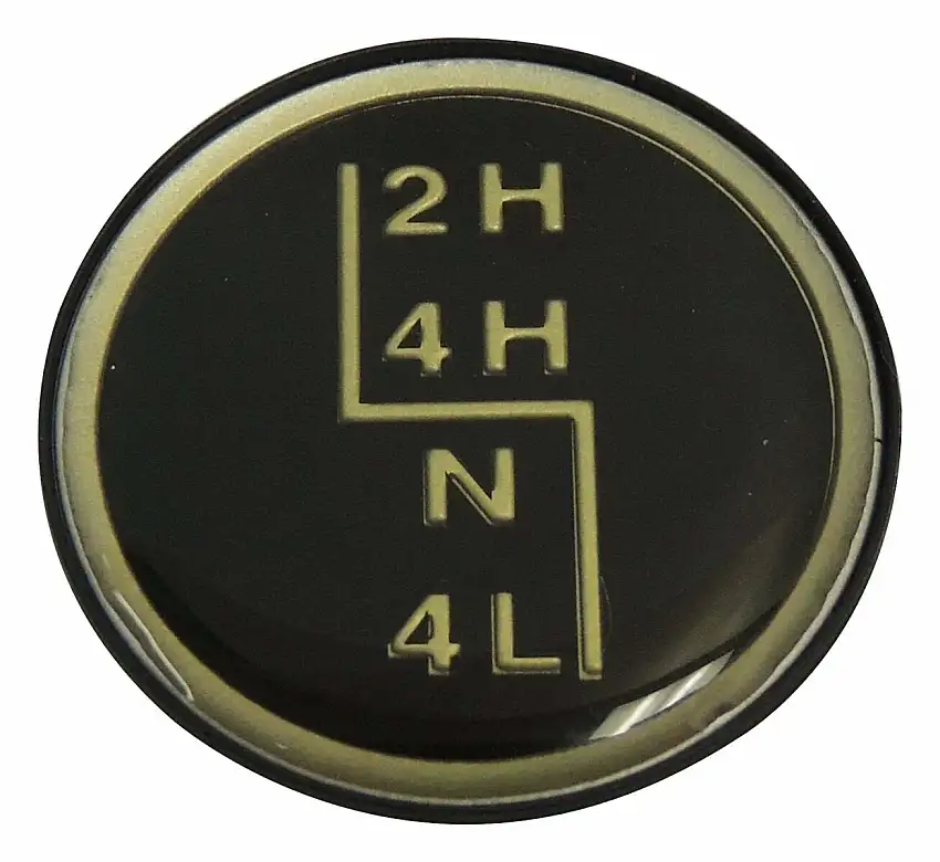 Crown Automotive - Plastic Black Shift Knob Insert - 53004376