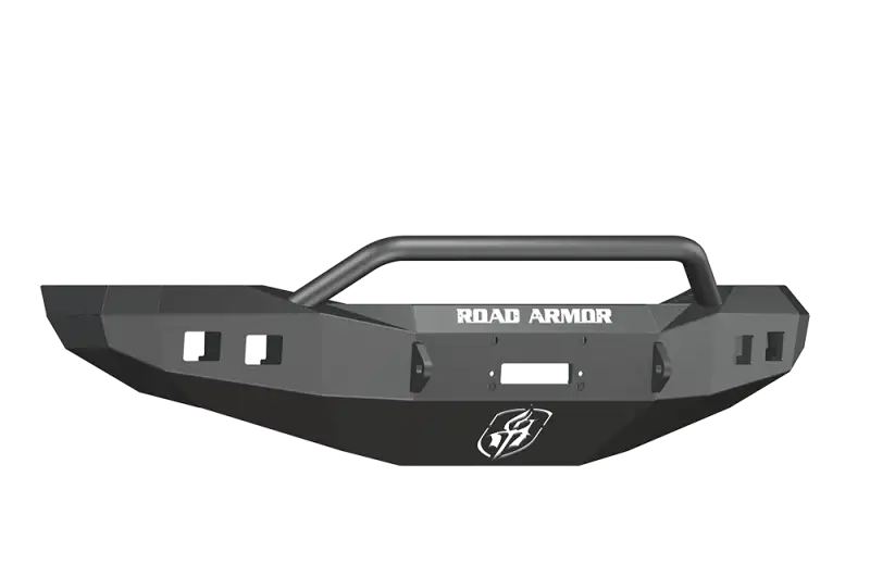 Road Armor 06-09 Dodge 2500 Stealth Front Winch Bumper w/Pre-Runner Guard - Tex Blk