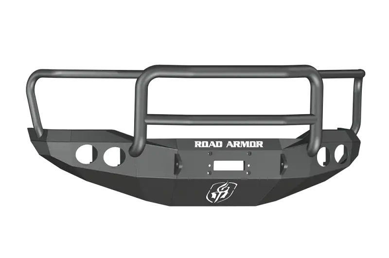 Road Armor 07-13 Toyota Tundra Stealth Front Winch Bumper w/Lonestar Guard - Tex Blk