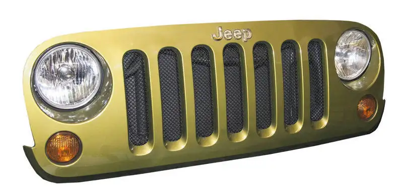 DV8 Offroad 2007-2018 Jeep JK Black Mesh Grille