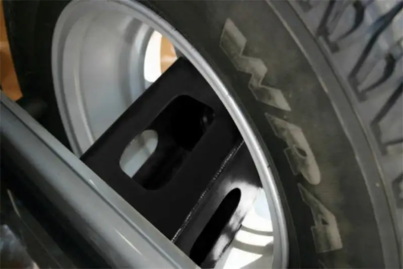 Rampage Jeep Wrangler(YJ) Rear Tailgate Tire Extender - Black