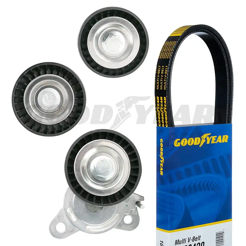Dodge,Jeep,Chrysler, Serpentine Belt Drive Component Kit Goodyear 3295