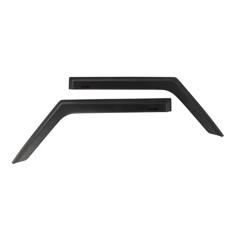 Rugged Ridge Window Visors Matte Black 2-Door Jeep Wrangler
