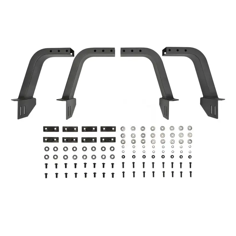 Westin 05+ Toyota Tacoma Overland Cargo Rack Base - Textured Black