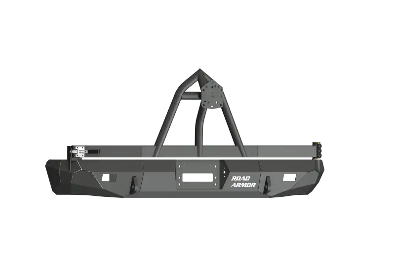 Road Armor 99-07 Ford Excursion Stealth Rear Winch Bumper w/Tire Carrier - Tex Blk