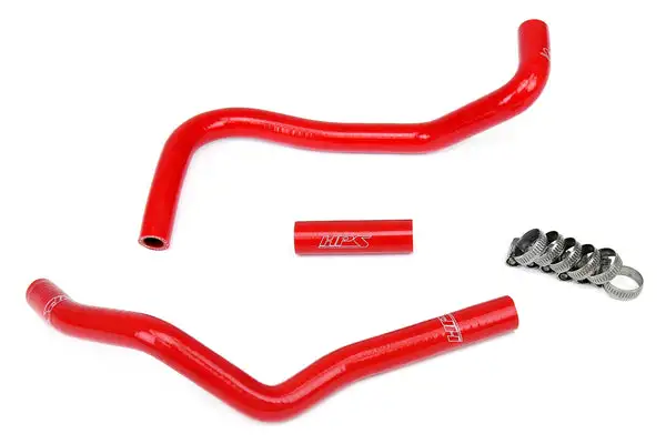 HPS Red Reinforced Silicone Heater Hose Kit for Scion 13-16 FRS (57-1282-RED)