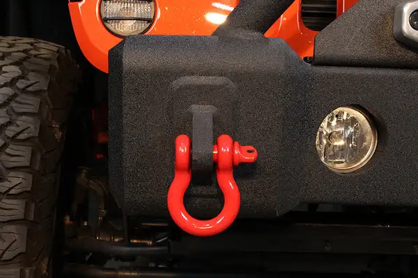 D Ring 3/4 Inch Red 2 Piece Set Fishbone Offroad - Fishbone Offroad - FB21038
