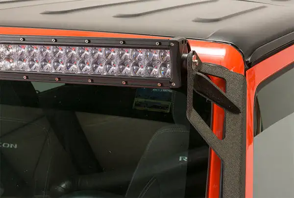 Jeep JK 52 Inch Light Bar Bracket 07-18 Wrangler JK Fishbone Offroad - Fishbone Offroad - FB21014