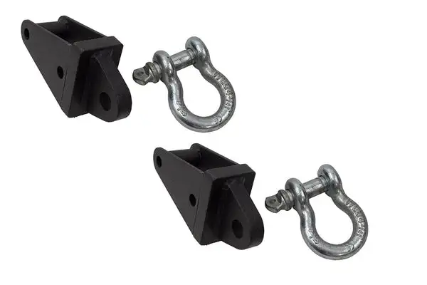 Jeep JK Rear D-Ring Frame Mounts 2007 to 2018 JK Wrangler, Rubicon and Unlimited Fishbone Offroad - Fishbone Offroad - FB22136