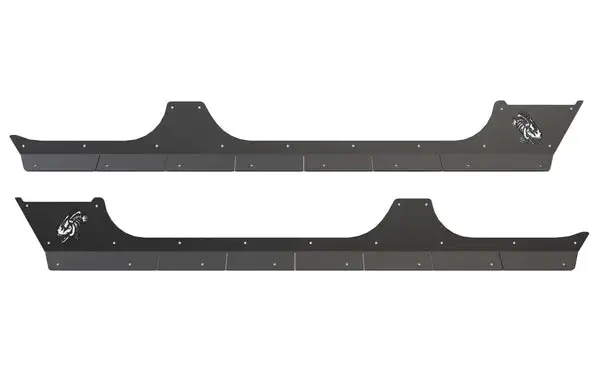 Jeep JK Rocker Guards Scale Armor 07-18 Wrangler JK 2 Door Fishbone Offroad - Fishbone Offroad - FB23054