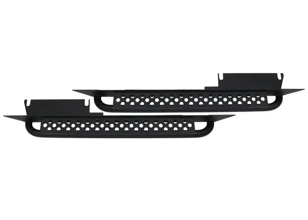 Jeep LJ Rock Slider W/Tube Step Black Powdercoat Fishbone Offroad - Fishbone Offroad - FB23085